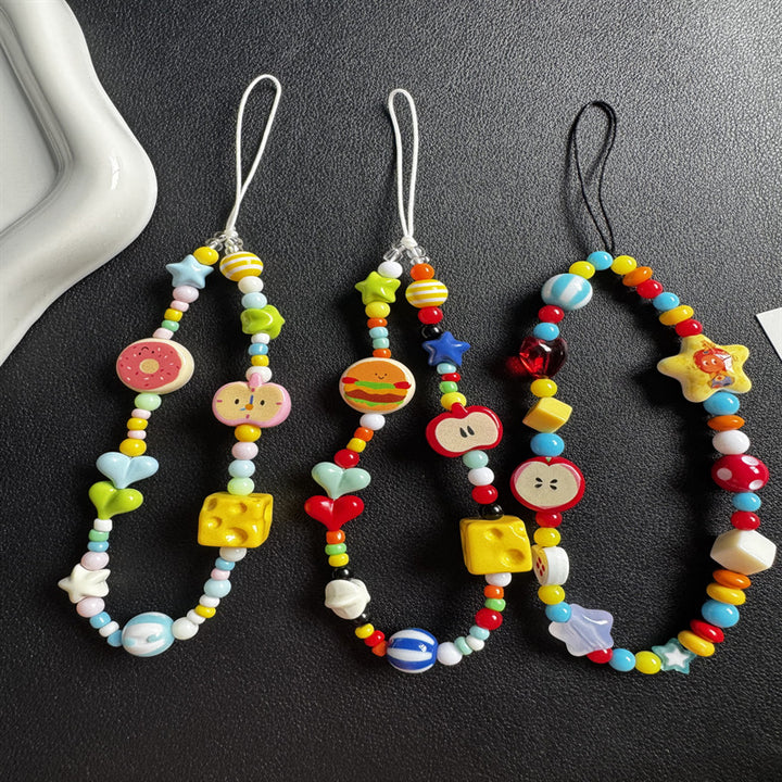Playful Themed Beaded Eyewear Holder Kalsten