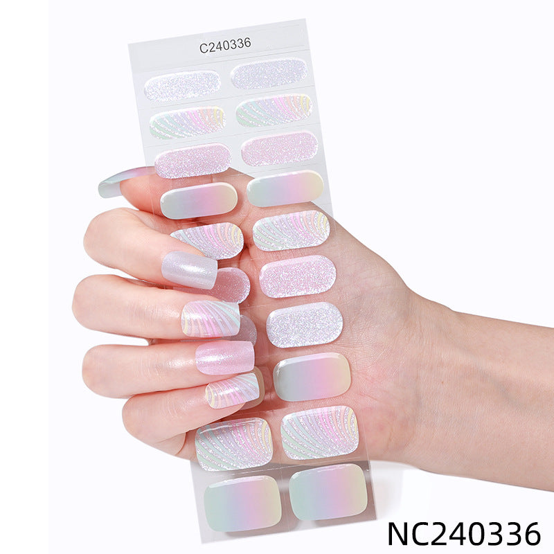 Glittery Nail Stickers
