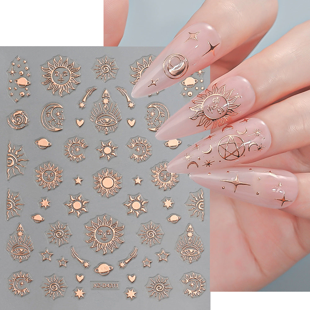 Nail Art Decorative Foil Stickers
