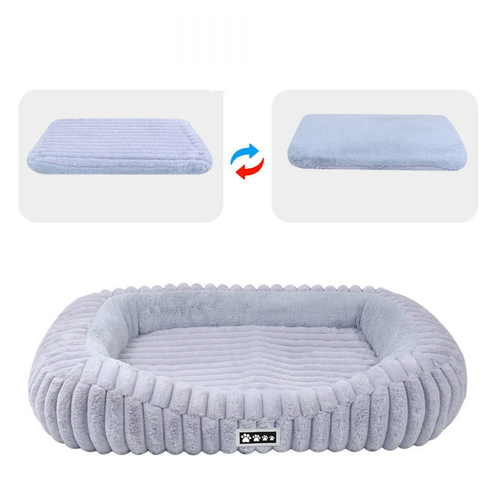 Cozy Rectangle Dog Bed
