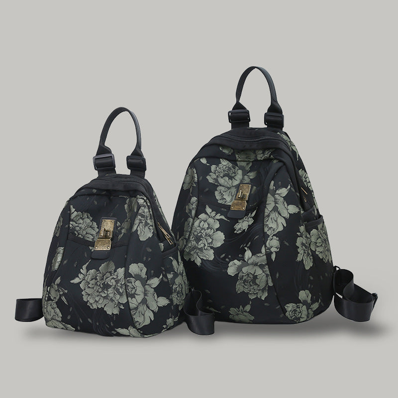 Floral Patterned Sling Backpack Kalsten