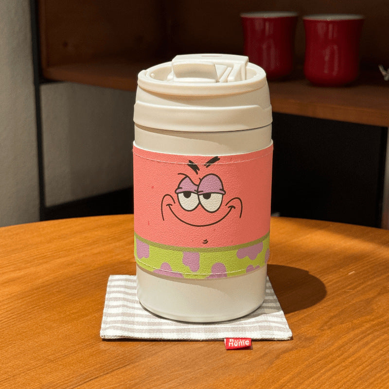 Women's Insulated Coffee Mug with Elegant Design and Safe Lid System Kalsten