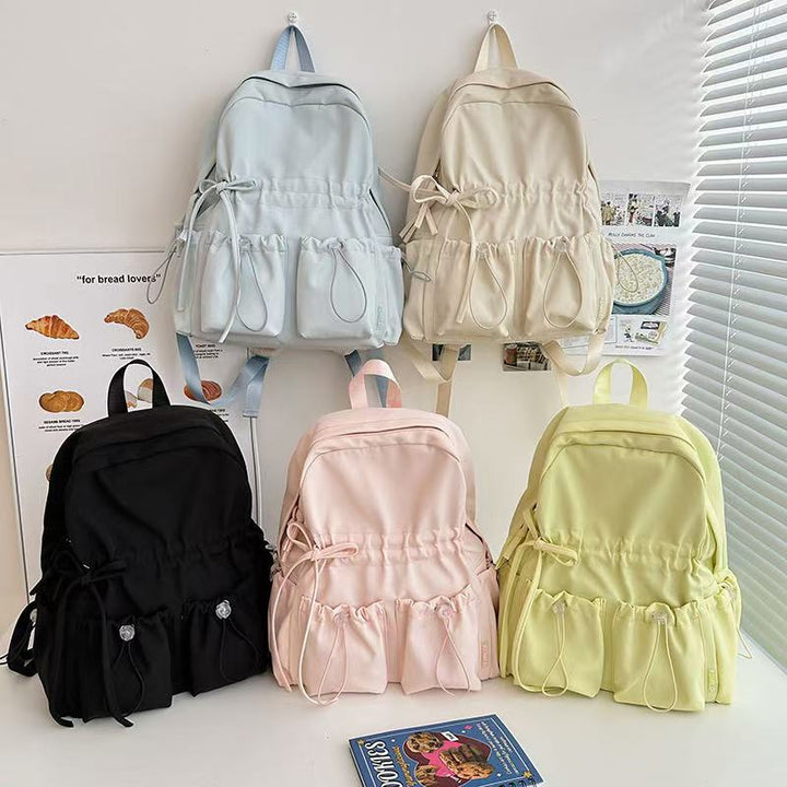 City backpack with innovative compartment system and adjustable carrying straps Kalsten