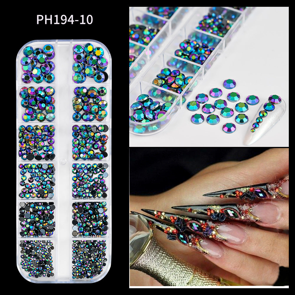 Premium Rhinestone Nail Art Decoration Kit