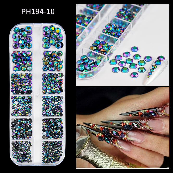 Premium Rhinestone Nail Art Decoration Kit