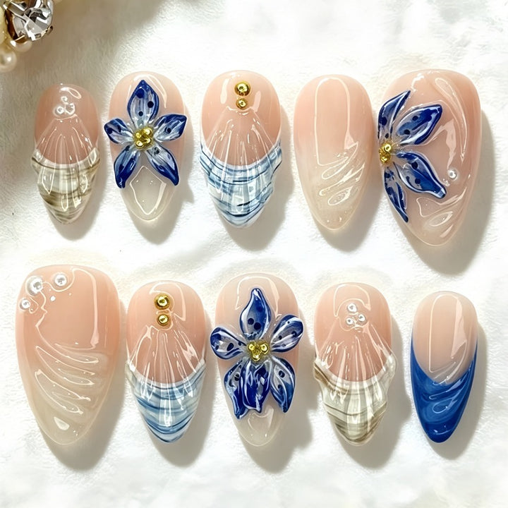 Elegant Artificial Nail Design Kalsten