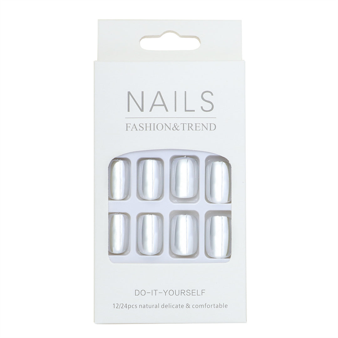 DIY Press-On Nail Set with Elegant Natural Finish Kalsten