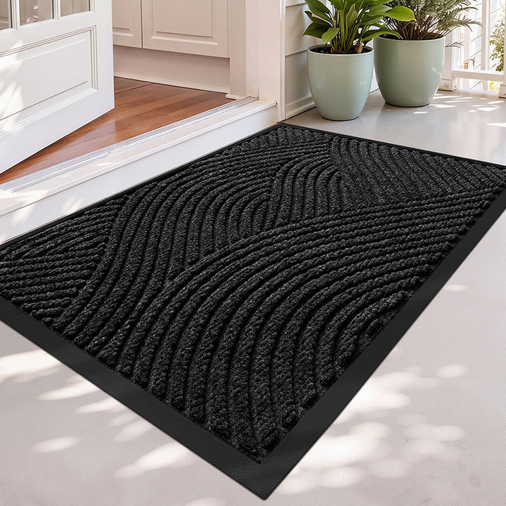 Textured Wave Design Entry Mat Kalsten