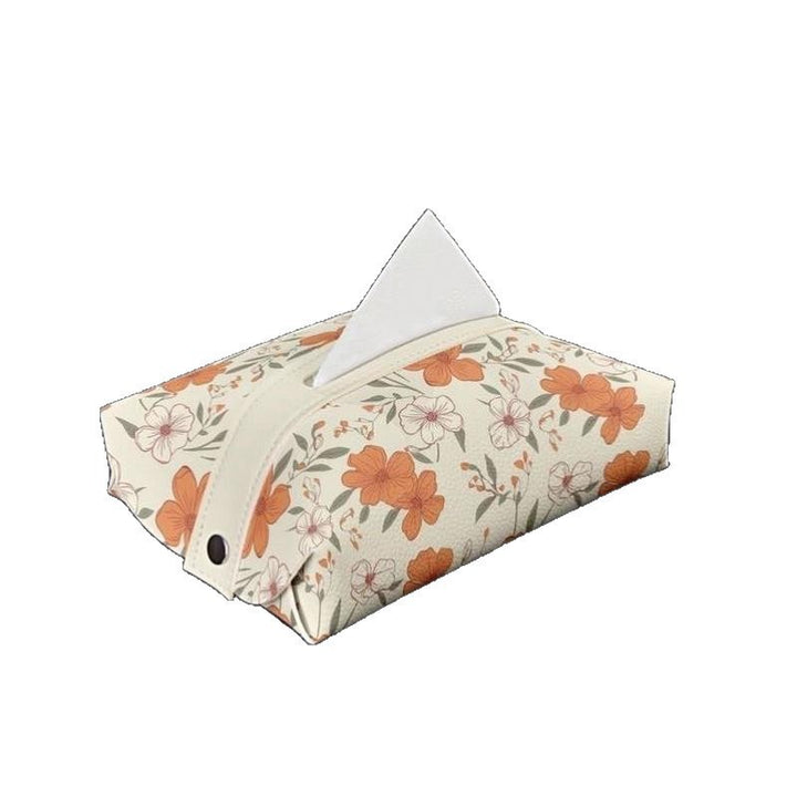 Floral Patterned Tissue Box Cover Kalsten