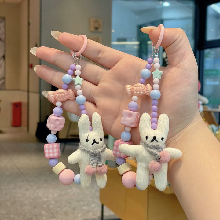 Cute Bunny-Themed Keychain Holder Kalsten