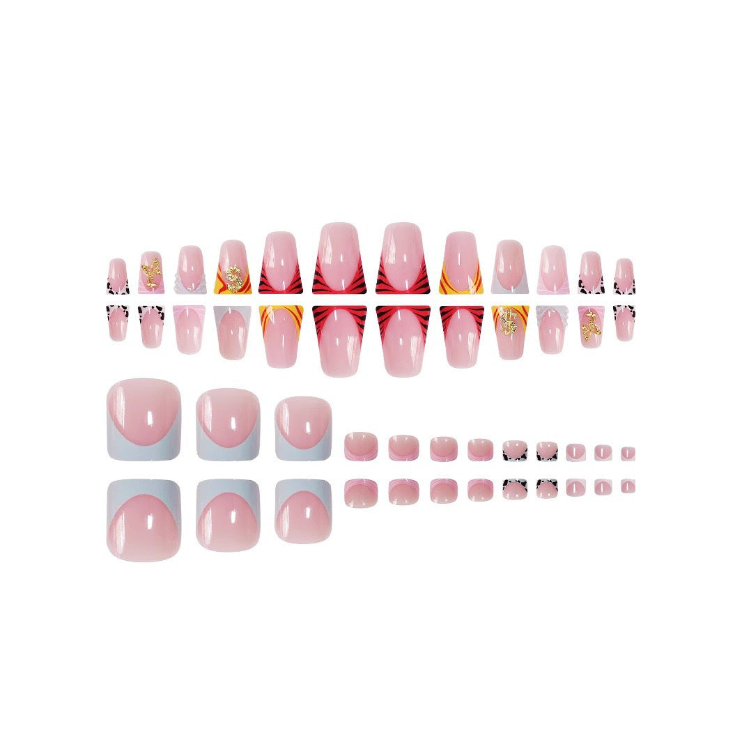 Floral Fantasy Nail Art Enhancements Kalsten