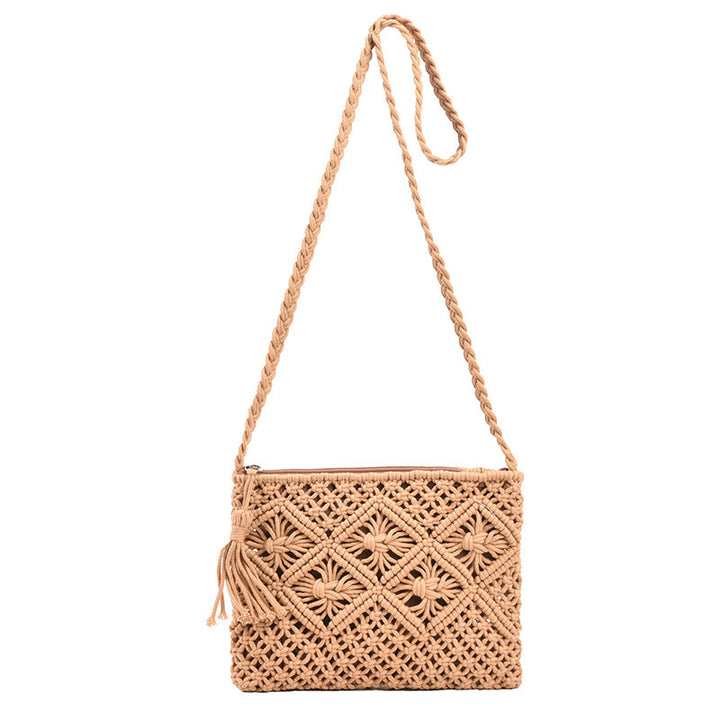 Handcrafted Woven Crossbody Purse