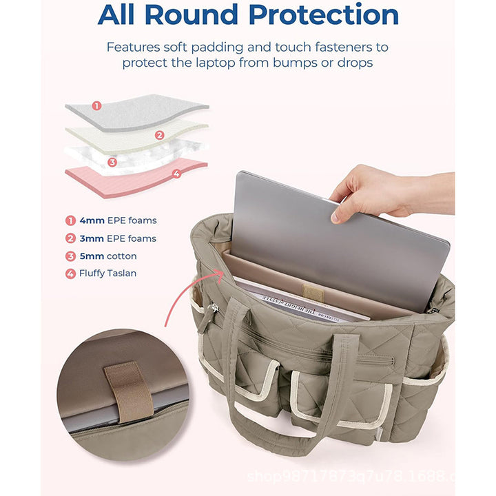 Elegant Handbag with Generous Compartments Kalsten