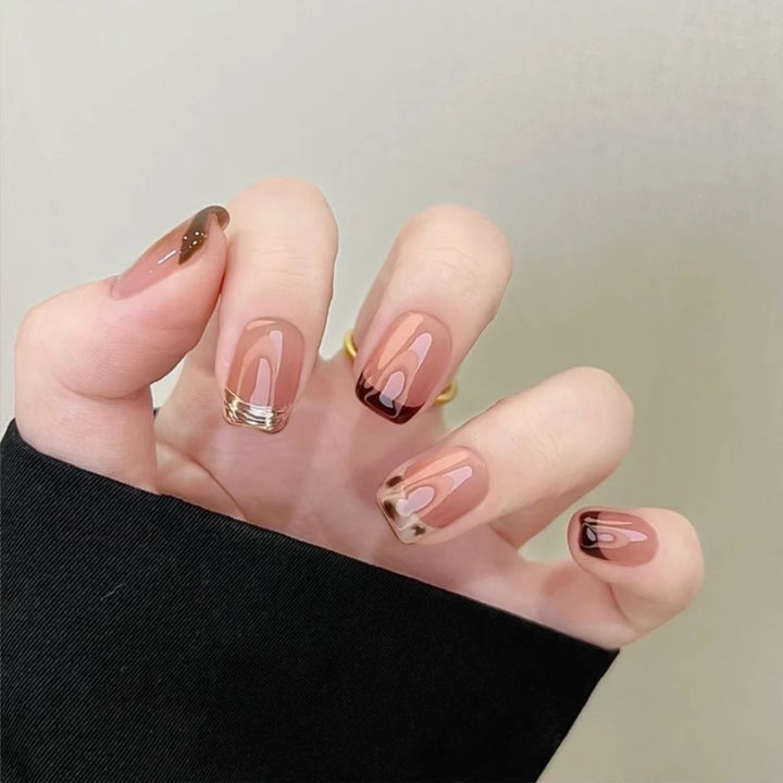 Premium Artistic Nail Extensions with Elegant Tips