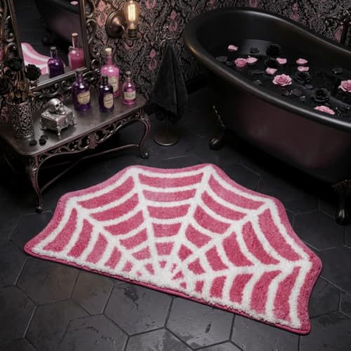 Spider Web Shaped Bath Mat