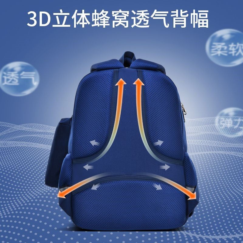 School backpack with ergonomic design and multiple compartments Kalsten