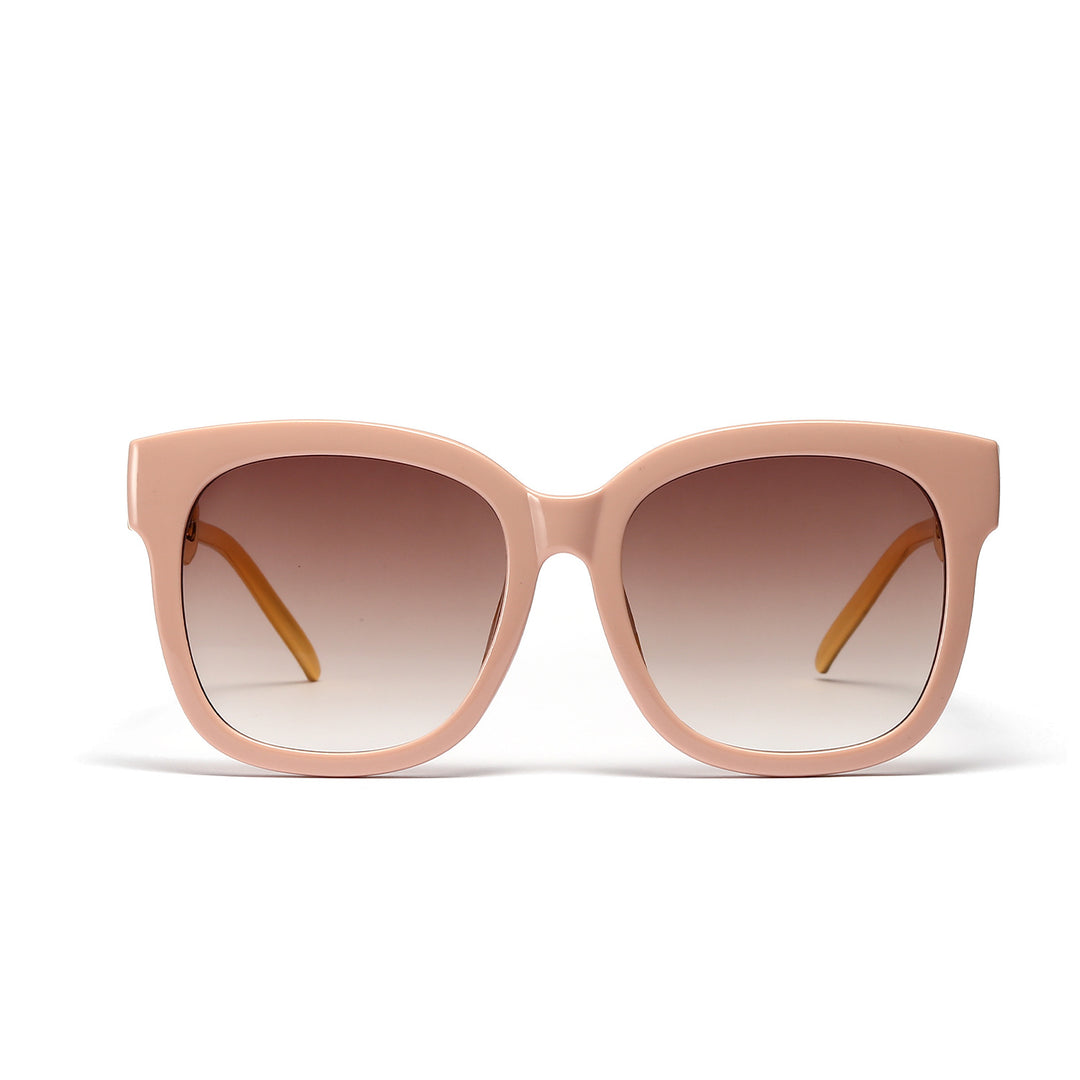 Ladies fashionable oversized sunglasses with luxurious chain frame Kalsten