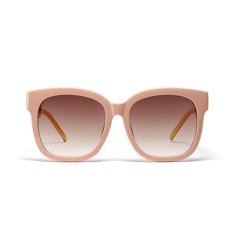 Ladies fashionable oversized sunglasses with luxurious chain frame Kalsten