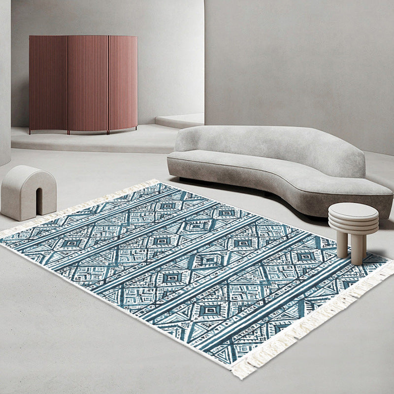 Decorative Geometric Pattern Area Rug Kalsten