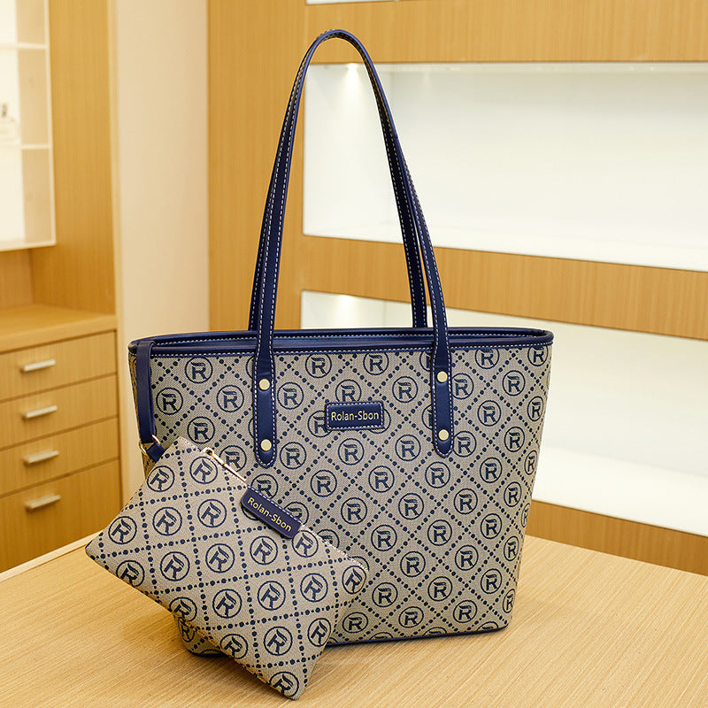 Elegant Monogrammed Tote Bag