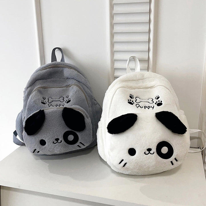 Plush backpack with dog design Kalsten