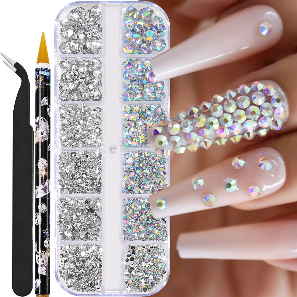 Crystal Rhinestone Nail Art Decoration Kit