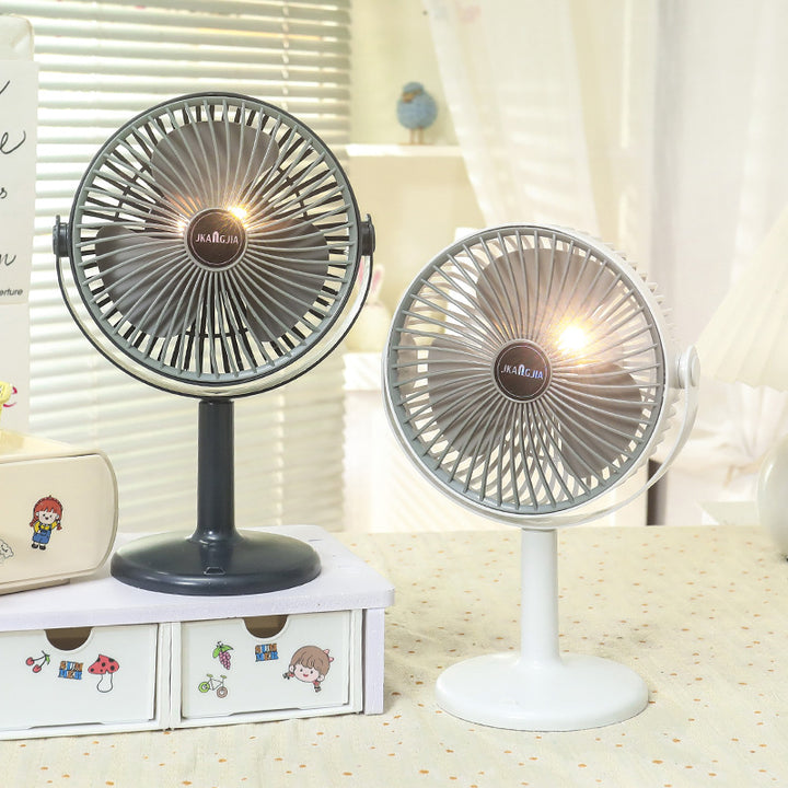 Women's Portable Fan with Integrated LED Lighting Kalsten