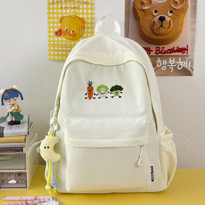 Casual Animated Vegetable-Themed Backpack Kalsten