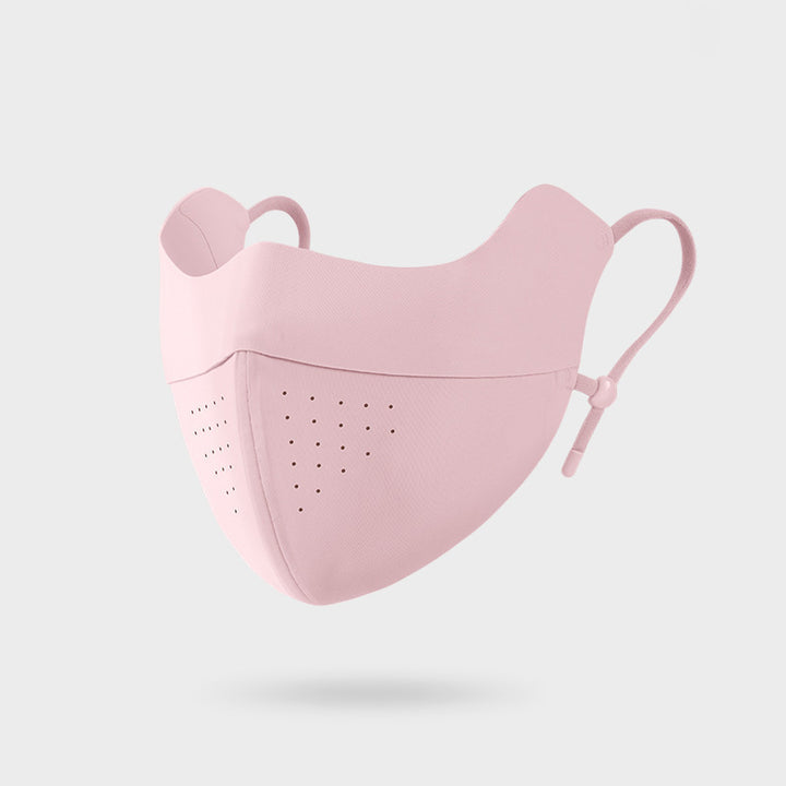 Three-Dimensional Contoured Breathable Reusable Face Mask with Adjustable Ear Loops and Micro Vent Perforations Kalsten