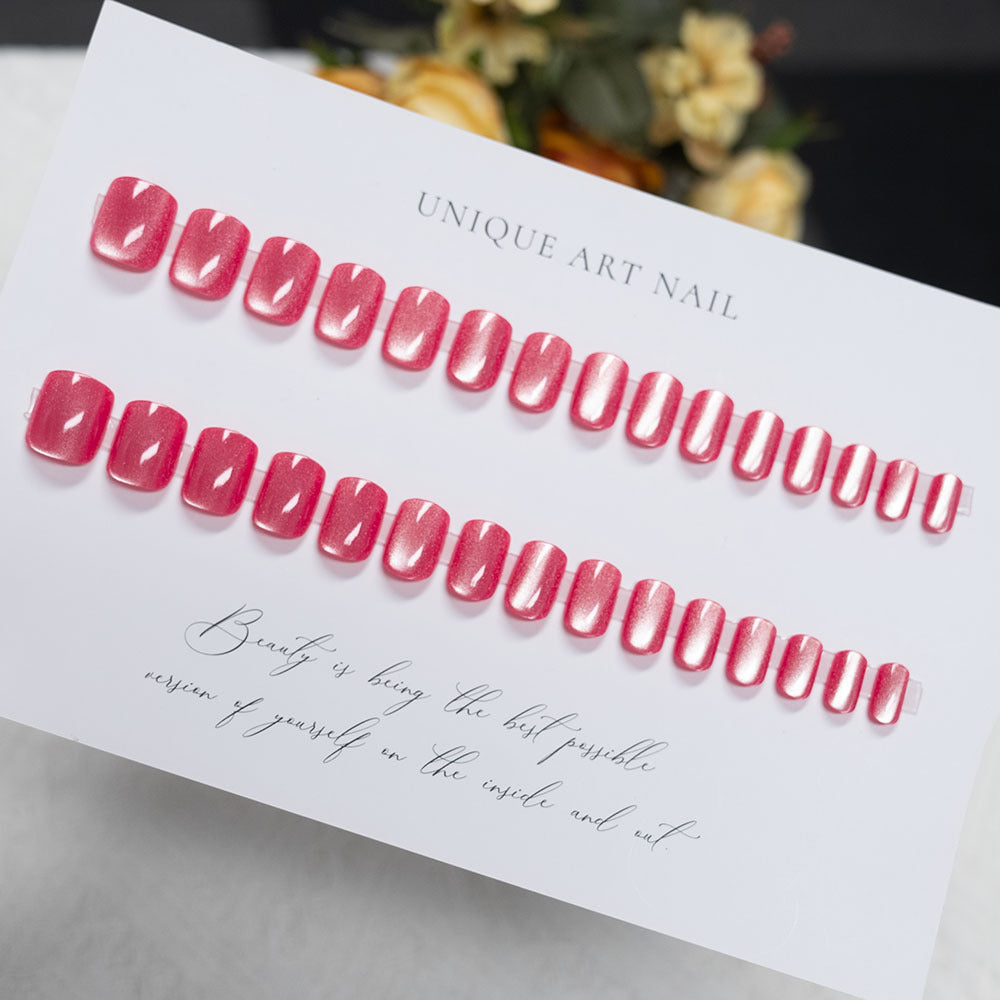 Glossy Acrylic Press-On Nail Set
