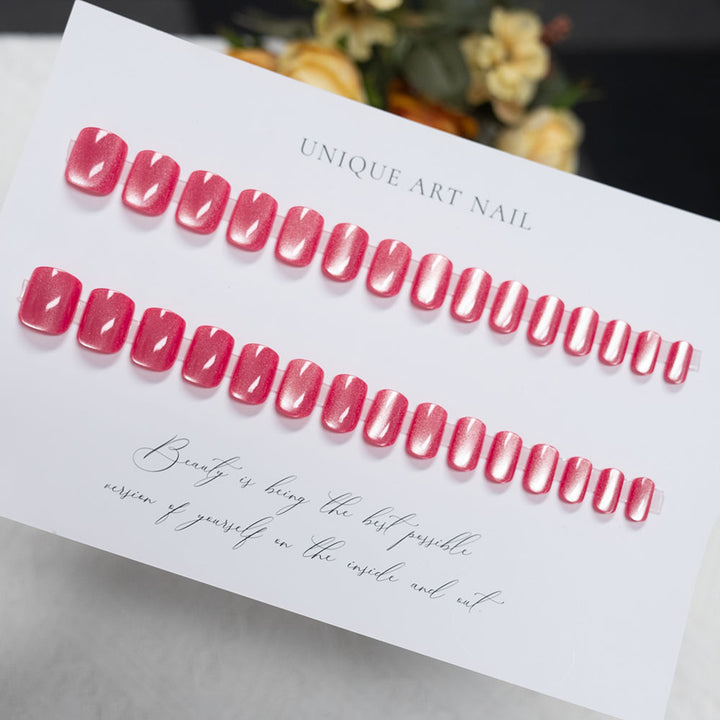 Glossy Acrylic Press-On Nail Set