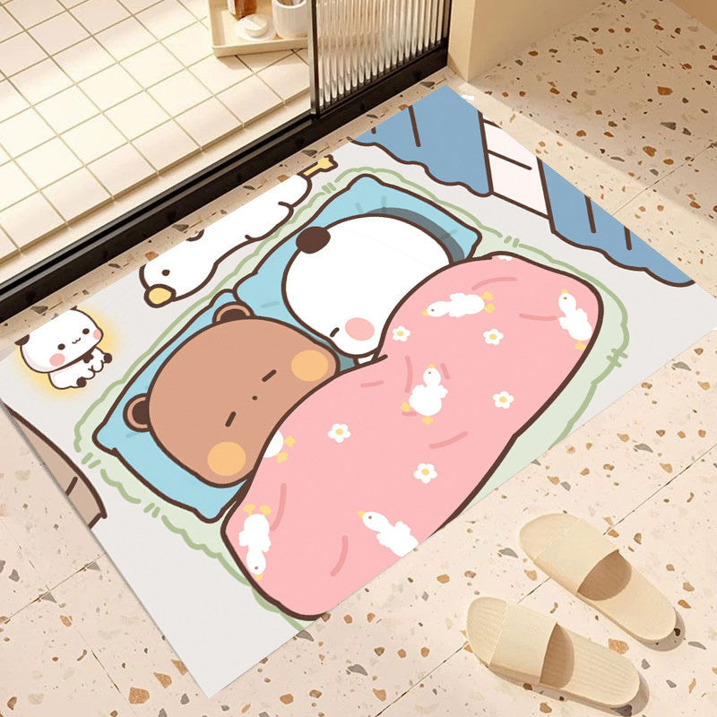 Cute Cartoon-Themed Area Mat