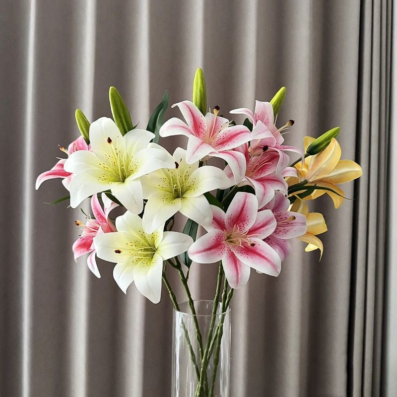 Artificial Floral Lily Bouquet