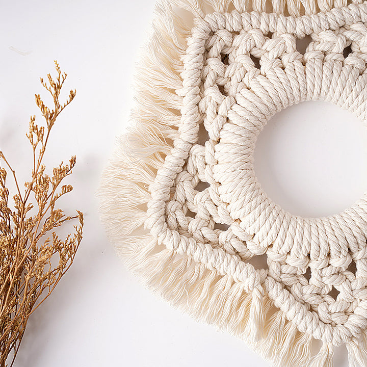 Star-Shaped Macrame Wall Decor Kalsten
