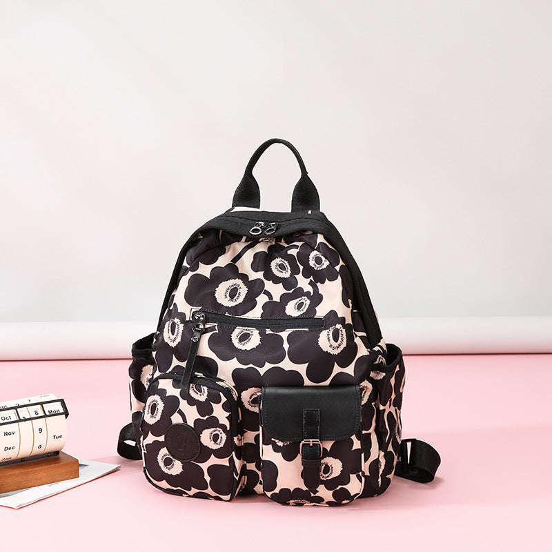 Floral Patterned Backpack Kalsten