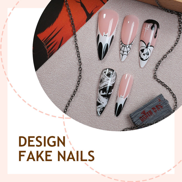 Creative Nail Art Set with Halloween Theme Kalsten