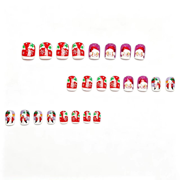 Festive Character-Themed Nail Art Kalsten