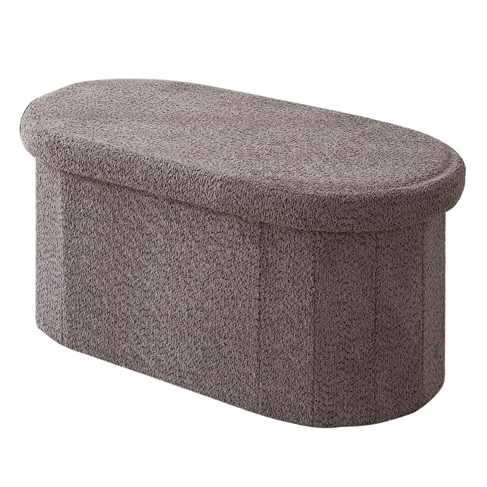 Plush Storage Ottoman Kalsten