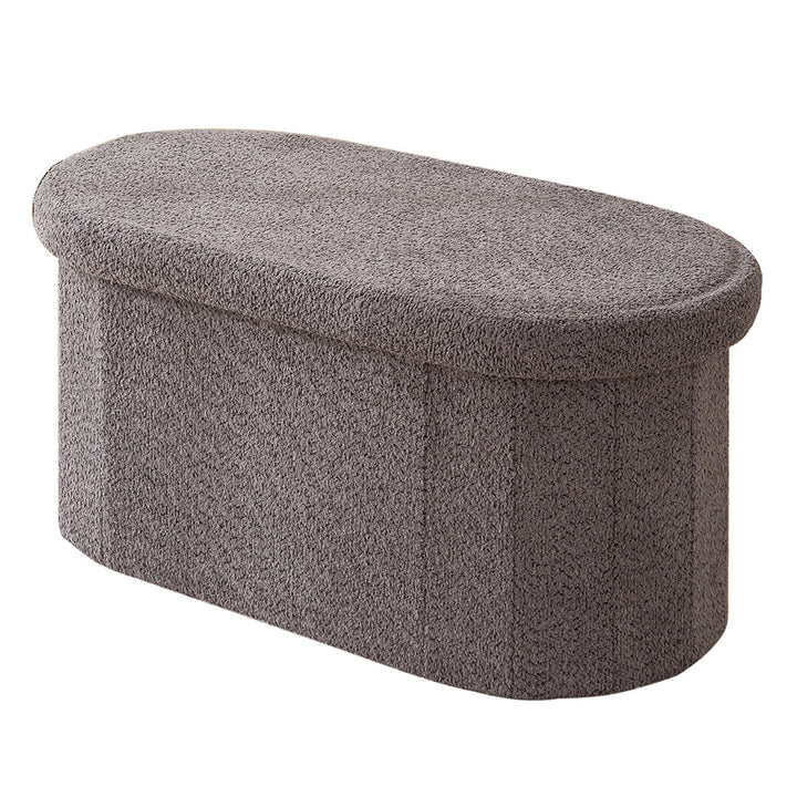 Plush Storage Ottoman Kalsten