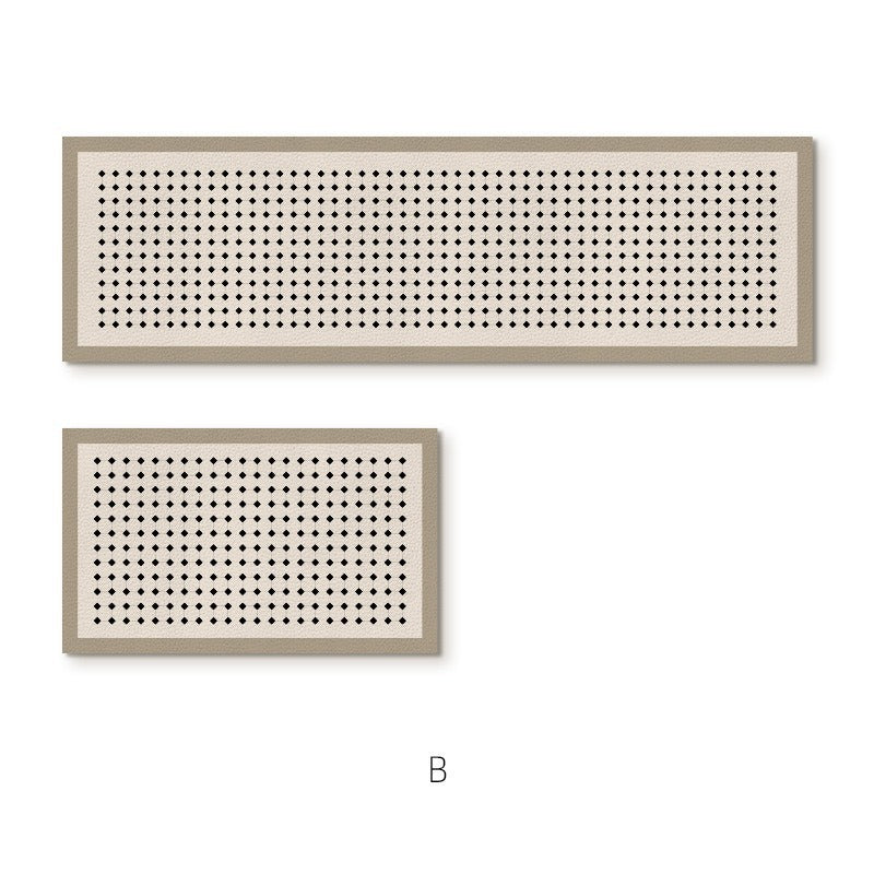Stylish Textured Kitchen Runner Mat Kalsten