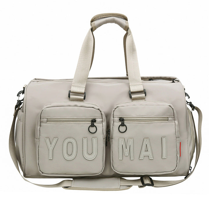 Sleek Multi-Functional Sports Duffel Bag