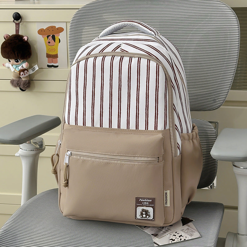 Stylish Plaid Design Backpack Kalsten