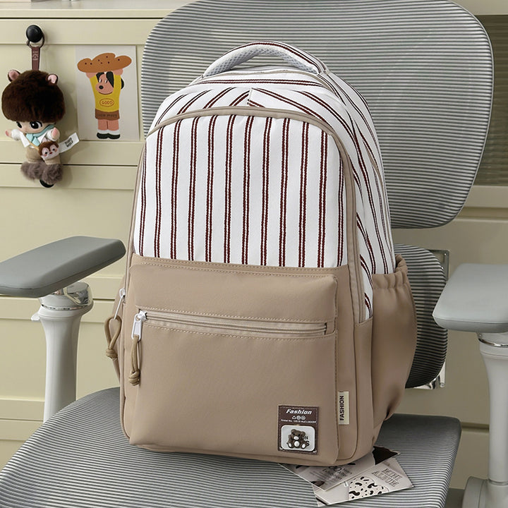 Stylish Plaid Design Backpack Kalsten