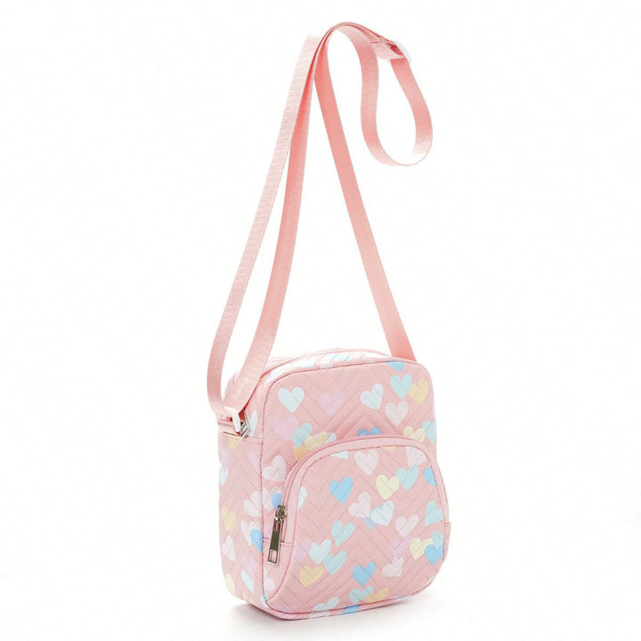 Fluffy shoulder bag with star motif Kalsten