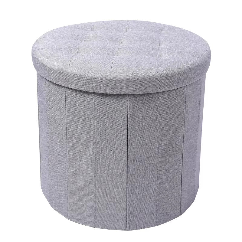 Folding Storage Pouf Kalsten