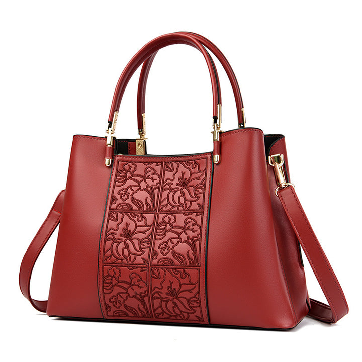 Elegant Embroidered Handbag Kalsten
