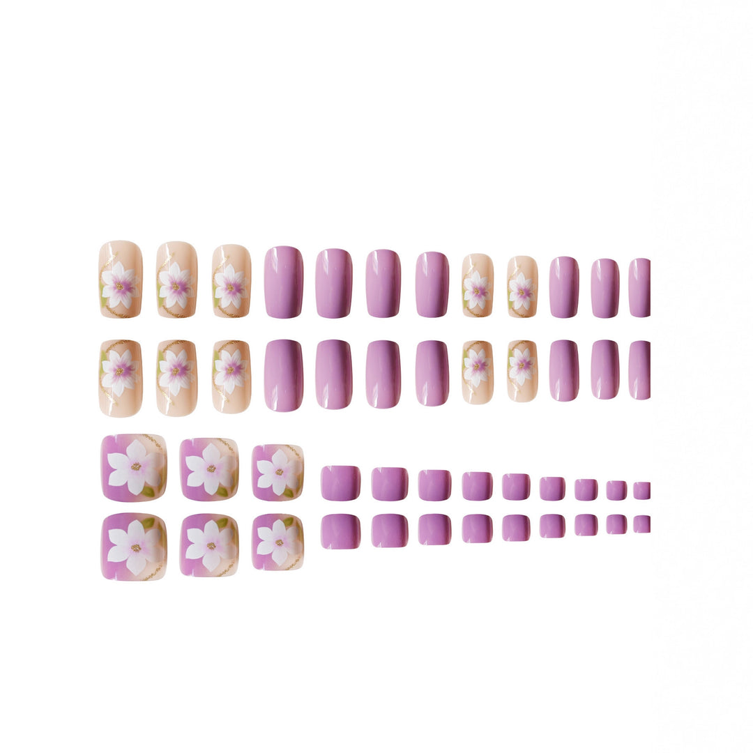 Premium Floral Design Pedicure Set Kalsten