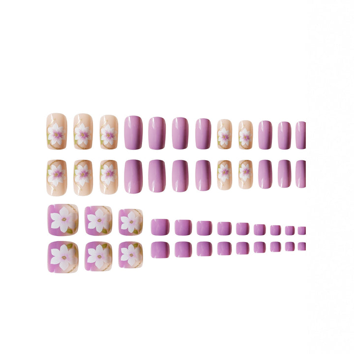 Premium Floral Design Pedicure Set Kalsten