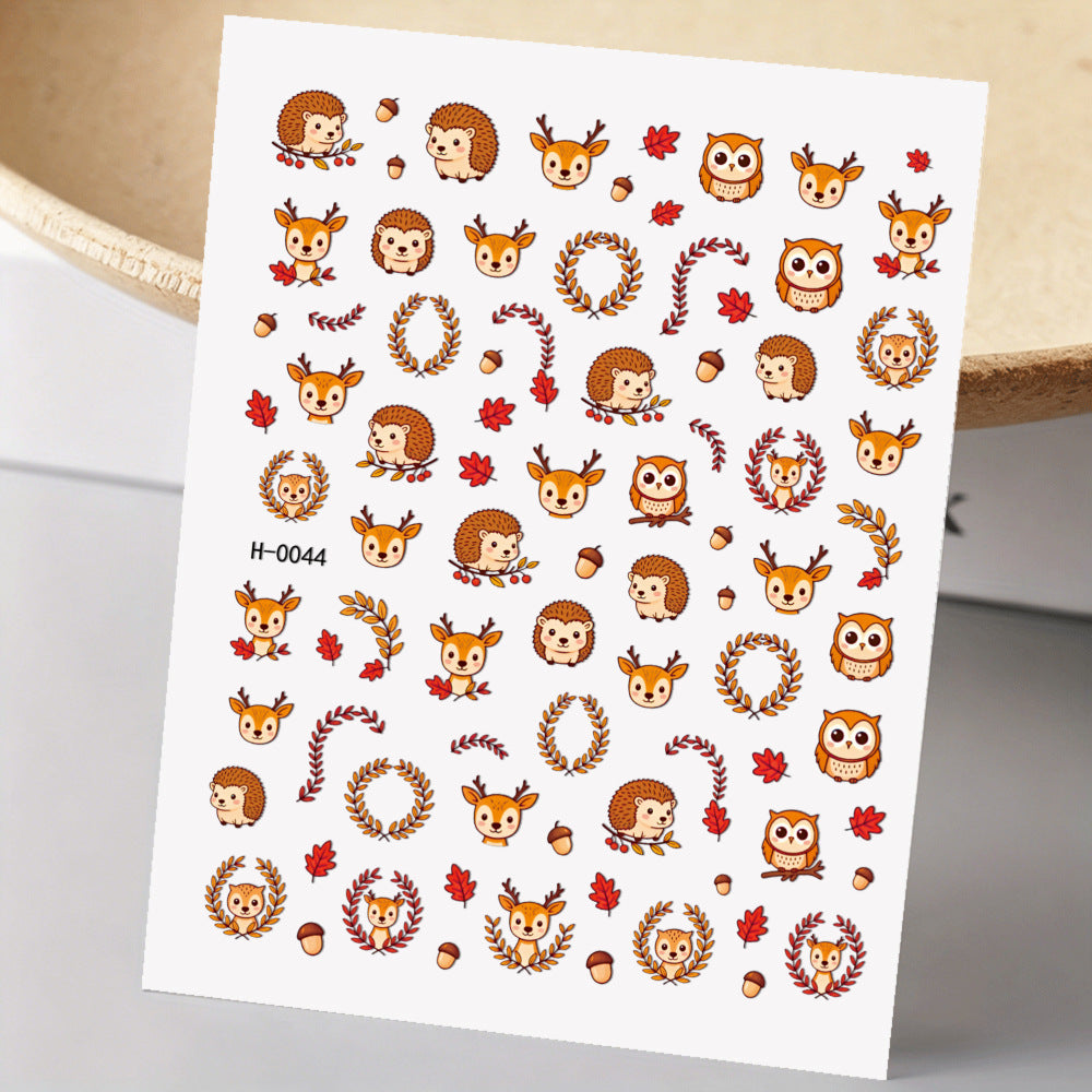 Cute Dog-Themed Nail Art Stickers