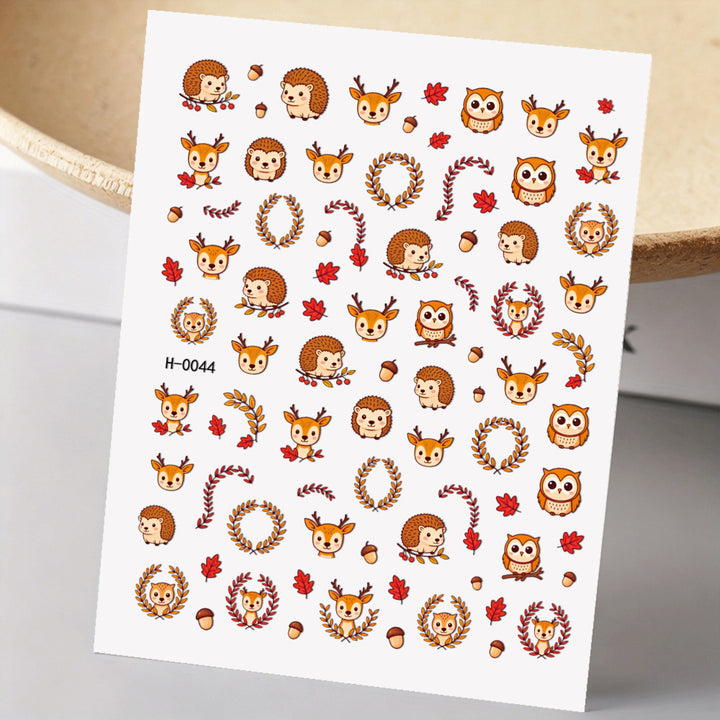 Cute Dog-Themed Nail Art Stickers